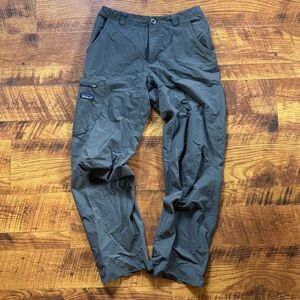 Men's Patagonia Gray Cargo Hiking Pants
